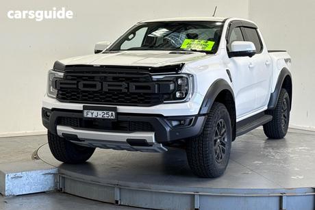 White 2024 Ford Ranger Double Cab Pick Up Raptor 3.0 (4X4)