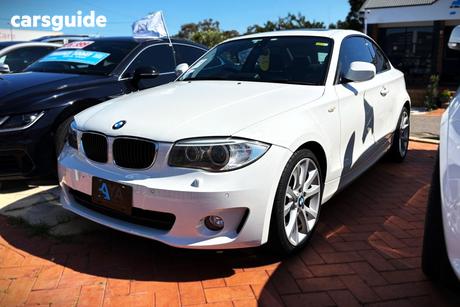 White 2013 BMW 120I Coupe