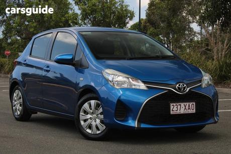 Blue 2016 Toyota Yaris Hatchback Ascent