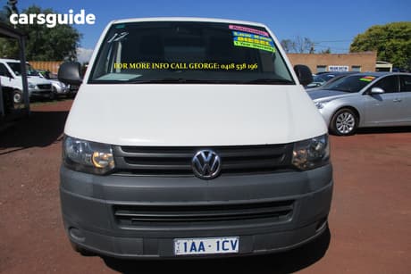 White 2013 Volkswagen Transporter Van Tdi 400 Swb Low