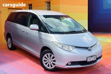 Silver 2007 Toyota Tarago Wagon Gli V6