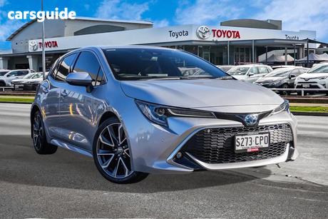Silver 2021 Toyota Corolla Hatchback Zr Hybrid