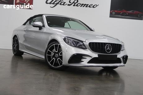 Grey 2019 Mercedes-Benz C300 Cabriolet