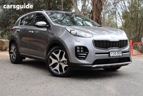 Grey 2017 Kia Sportage Wagon Gt-Line (Awd)