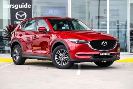 Red 2017 Mazda CX-5 Wagon Touring (4X4)