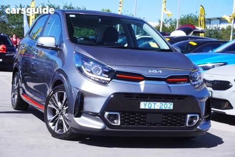 Grey 2023 Kia Picanto Hatchback Gt-Line (Pe)