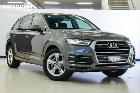 Silver 2016 Audi Q7 Wagon 3.0 Tdi Quattro