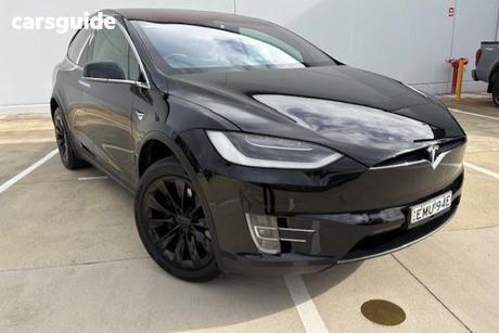 Black 2019 Tesla Model X Wagon Long Range