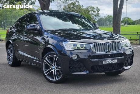 Black 2017 BMW X4 Coupe Xdrive 35I