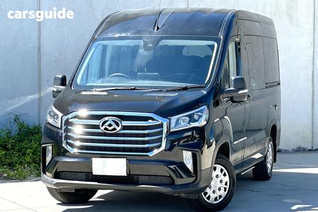 Black 2021 LDV Deliver 9 Van Mwb Mid Roof