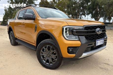 Gold 2025 Ford Ranger Double Cab Pick Up Wildtrak 3.0 (4X4)