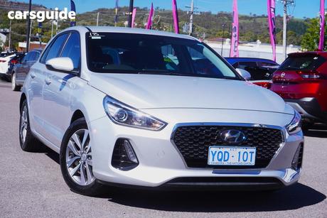 Silver 2018 Hyundai I30 Hatchback Active