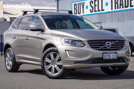 Beige 2015 Volvo XC60 Wagon D5 Luxury