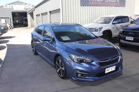 Blue 2017 Subaru Impreza Hatchback 2.0P Premium (Awd)