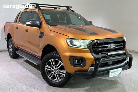 Orange 2020 Ford Ranger Double Cab Pick Up Wildtrak 2.0 (4X4)