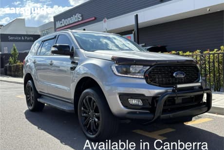 Silver 2020 Ford Everest Wagon Sport (4Wd 7 Seat)