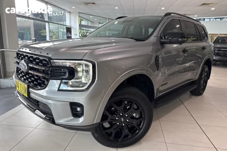 Silver 2024 Ford Everest Wagon Sport (4Wd)
