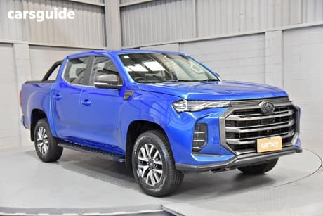 Blue 2022 LDV T60 Double Cab Utility Max Luxe (4X4)