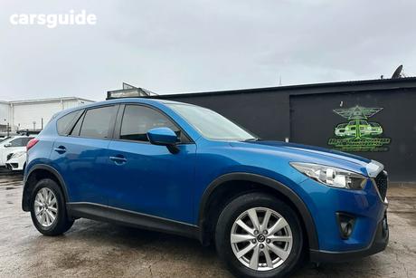 Blue 2012 Mazda CX-5 Wagon Maxx Sport (4X4)