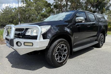 Black 2012 Holden Colorado Crew Cab Pickup Ltz (4X4)
