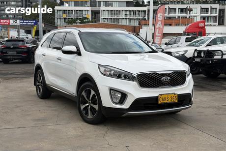White 2015 Kia Sorento Wagon Sli (4X4)
