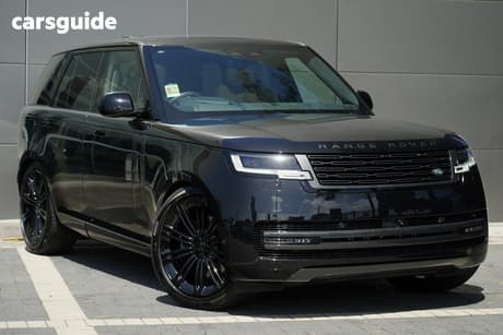 Black 2025 Land Rover Range Rover Wagon P530 Hse Swb (390Kw)