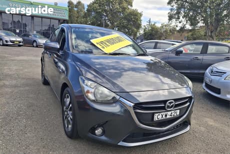 Grey 2015 Mazda 2 Hatchback Genki