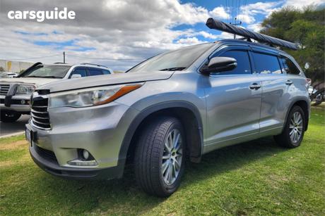Grey 2014 Toyota Kluger Wagon Grande (4X4)