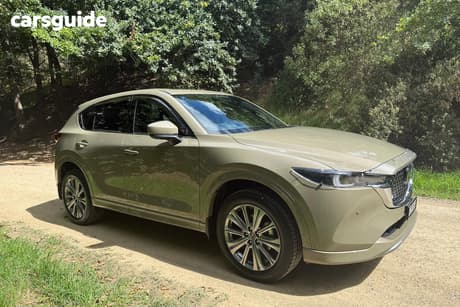 Beige 2025 Mazda CX-5 Wagon G35 Akera Turbo (Awd)