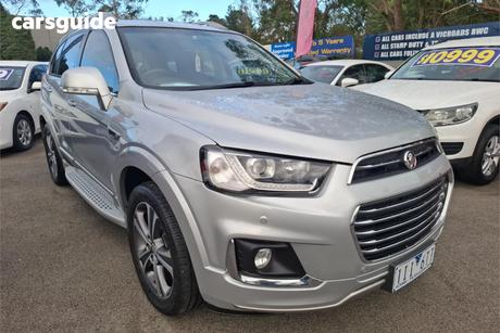 Silver 2016 Holden Captiva Wagon 7 Ltz (Awd)