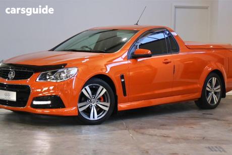 Orange 2014 Holden UTE Utility Sv6