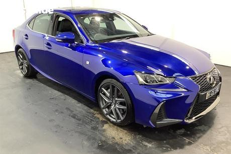 Blue 2018 Lexus IS300 Sedan F Sport