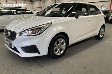 White 2024 MG MG3 Hatchback Excite