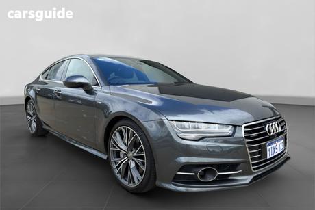 Grey 2016 Audi A7 Hatchback S/Back 3.0 Tdi Biturbo Quattro