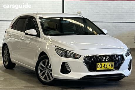 White 2020 Hyundai I30 Hatchback Active