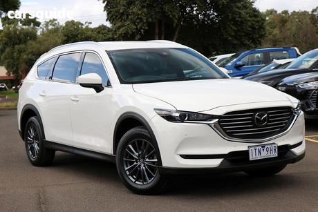 White 2021 Mazda CX-8 Wagon Touring (Fwd)