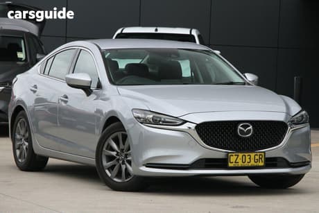 Silver 2020 Mazda 6 Sedan Sport