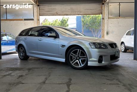 Silver 2011 Holden Commodore Sportswagon Sv6