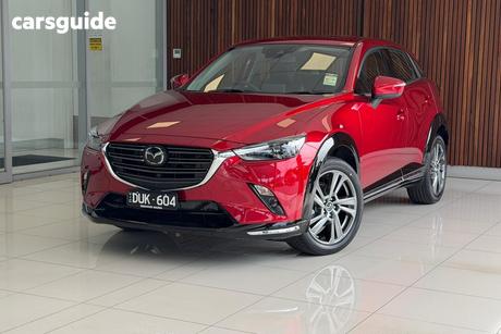 Red 2025 Mazda CX-3 Wagon G20 Akari