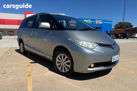 Grey 2008 Toyota Tarago Wagon Gli