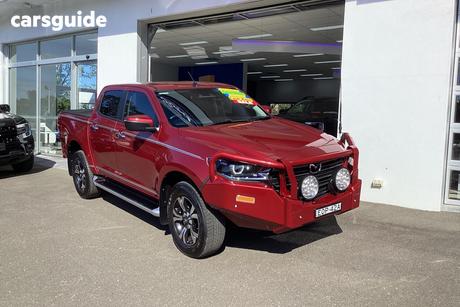 Red 2021 Mazda BT-50 Dual Cab Pick-up Xtr (4X4)