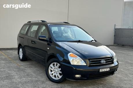 Black 2008 Kia Grand Carnival Wagon (Ex)