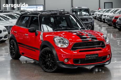 Red 2015 Mini Countryman SUV COOPER S F
