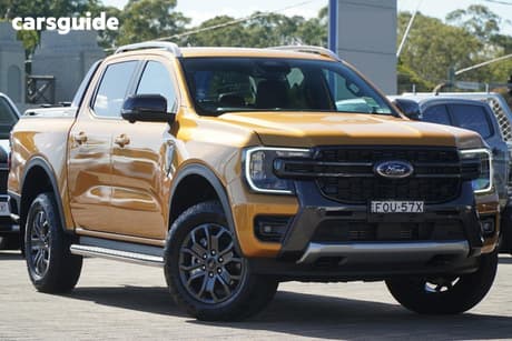 Yellow 2024 Ford Ranger Double Cab Pick Up Wildtrak 2.0 (4X4)