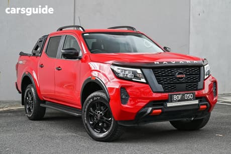 Red 2021 Nissan Navara Dual Cab Pick-up Pro-4X (4X4)