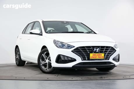 White 2021 Hyundai I30 Hatchback