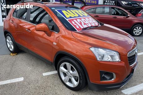 Orange 2015 Holden Trax Wagon Ltz