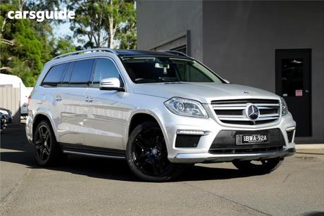 Silver 2014 Mercedes-Benz GL500 Wagon Be
