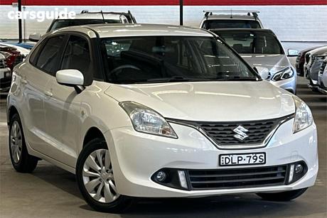 White 2016 Suzuki Baleno Hatchback Gl