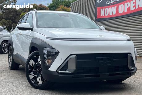 White 2024 Hyundai Kona Wagon